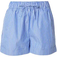 Tommy Hilfiger Calças 'Wide Leg' azure / branco