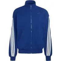 Adidas Sweatshirt de desporto 'KIT 3-Stripes Track' azul escuro / branco