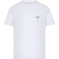 Urban Classics Camisa 'Palm' verde / branco