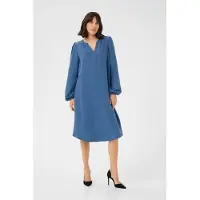 Kaffe Vestido 'KANita' azul escuro
