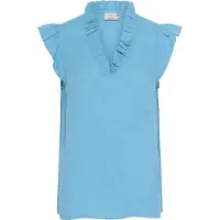 Kaffe Blusa 'KATove' azul néon