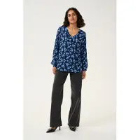 Kaffe Blusa 'KA Amber' navy / azul fumado