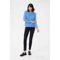 Kaffe Pullover 'KANika' azure