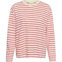 Kaffe Camisa 'KAWinny' vermelho / branco lã