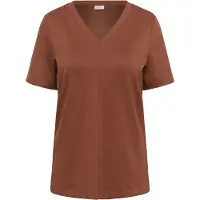 KAFFE CURVE Camisa 'KCAnnia' castanho