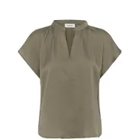 Soaked in luxury Blusa 'SLParis' oliveira
