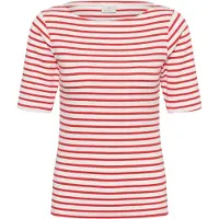 Kaffe Camisa 'KALiddy' vermelho / branco