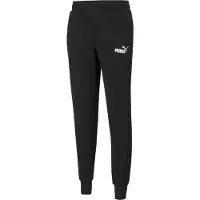 Puma Calças de treino ESS LOGO PANTS FL CL homens - Preto - US XS