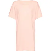 Vivance Camisa de pijama cor-de-rosa / branco