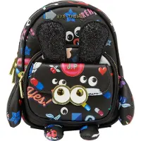 MyMo Pop Mochila 'Pop Eyetheme' amarelo / vermelho / preto / branco