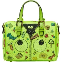 MyMo Pop Malas de tiracolo 'Pop Eyetheme' verde néon / verde escuro / vermelho escuro / preto