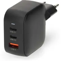 Nedis Carregador De Parede Usb-a E Usb-c Pd 3.0 Gan 70w