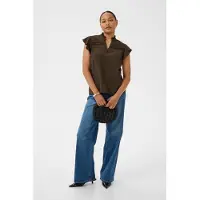 Kaffe Blusa 'Sonj' mocha