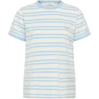 Saint tropez Camisa 'SZRenalda' azul claro / branco