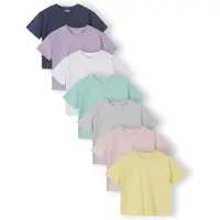 MINOTI Camisola navy / turquesa / amarelo / acinzentado / lilás / cor-de-rosa / branco