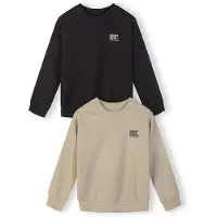 MINOTI Sweatshirt taupe / preto