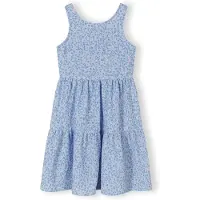 MINOTI Vestido azul claro / branco