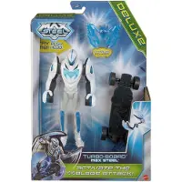 Max Steel , Deluxe, Skateboard Turbo, Figuras de Ação, para crianças, 4+ anos