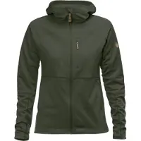 Fjall Raven - Vestuário caminhada mulher - Abisko Trail Fleece W Deep Forest para Mulher - Tamanho M - Verde