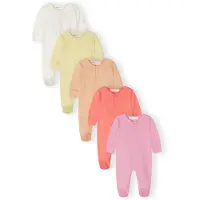 MINOTI Macacão/Body amarelo claro / lilás / alperce / tangerina / branco casca de ovo