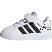 Adidas Sapatilhas 'Grand Court 3.0' preto / branco