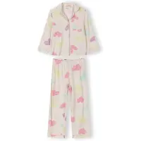 MINOTI Pijama amarelo pastel / menta / rosa / rosa pastel