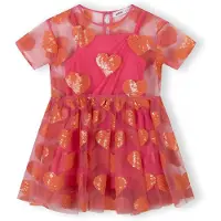 MINOTI Vestido laranja / rosa