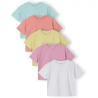 MINOTI Camisola azul claro / amarelo / laranja / cor-de-rosa / branco