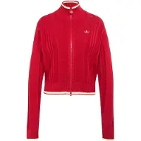 Adidas Originals Moletom Com Fecho Cable Knit Firebird