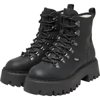 Buffalo Botim com fivela 'Aspen' preto