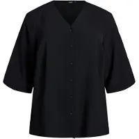 Zizzi Blusa 'Kikka' preto