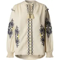 Pepe Jeans para mulher. PL3051425 Blusa bege Beliza (XS), Casual, Algodão, Manga comprida