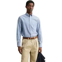 Gant para homem. 3250255 Camisa Oxford Regular Fit Archive azul (M), Casual, Algodão, Clássico, Manga comprida