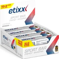 Etixx Caixa De Barras Energéticas Energy Sport Bolo De Maçapão 50g 12 Unidades