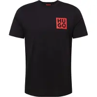 HUGO Camisa 'Detzington' vermelho / preto