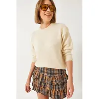 Bianco Lucci Pullover 'Pullover' bege