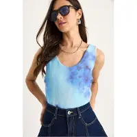 Bianco Lucci Top azul / azul claro