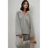 Hiccups for Kids Pijama cinzento claro