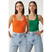 Happiness İstanbul Top 'Tanktops & Camis' laranja
