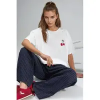 Hiccups for Kids Camisa verde / vermelho / branco