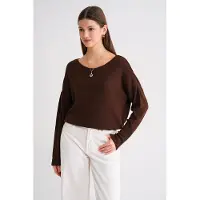 MixRay Pullover 'Pullover' castanho