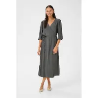 Kaffe Vestido cinzento
