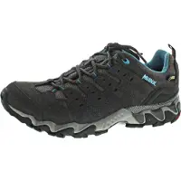 Meindl - Calçado caminhada mulher - Portland Lady GTX Grey/Petrol para Mulher - Tamanho 4,5 UK - Cinzento