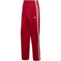 Adidas Calças 'Firebird' creme / vermelho