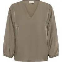 Kaffe Blusa 'KAIdana' sépia