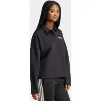 Adidas Moletom Essentials Linear Fleece Polo