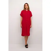 Culture Vestido vermelho escuro