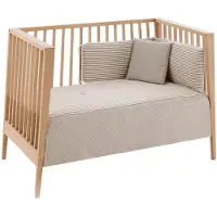 cambrass Lençol De Berço Ajustável Derby 60x120x3 Cm 2 Unidades
