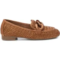 Carmela para mulher. 16231602-CAMEL Mocassins 162316 castanho (36), Marrom, Plano, Nenhum, Casual