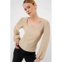 Big Dart Blusa 'Blusen' branco natural